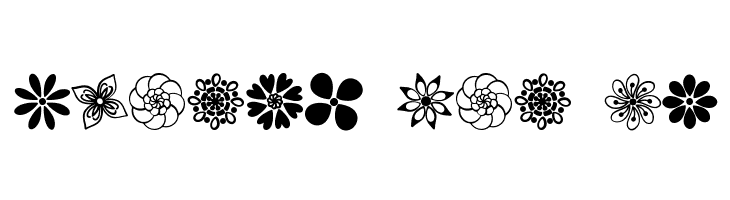Flowery  Free Fonts Download