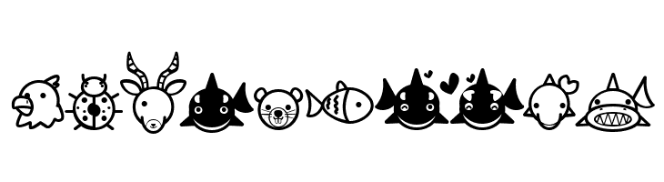 Animal Cute Icon  Free Fonts Download