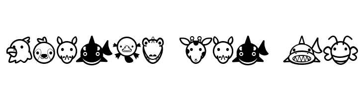 Animal Cute Icon  Free Fonts Download