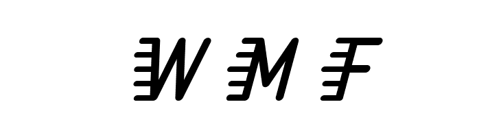 Hair Comb Demo Italic  Free Fonts Download