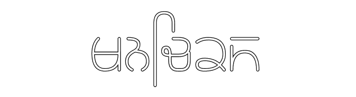 Rupe Outline Book  Free Fonts Download