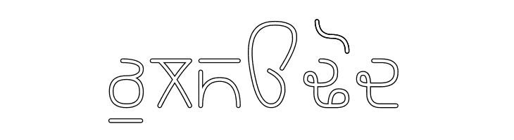 Rupe Outline Book  Free Fonts Download