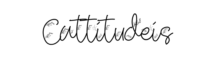 Creative Leaves  Free Fonts Download