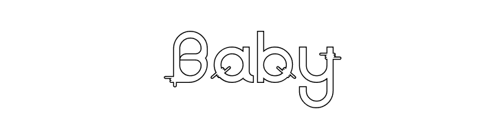 Rounded Barbed Demo Outline  Free Fonts Download