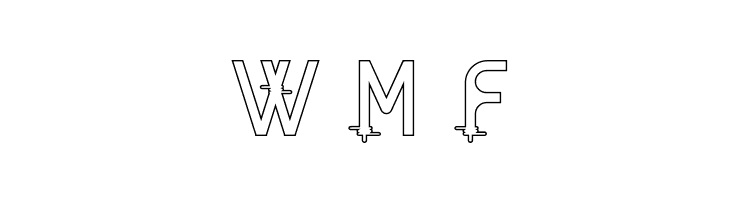 Rounded Barbed Demo Outline  Free Fonts Download