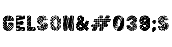 Elsewhere Pattern Regular  Free Fonts Download