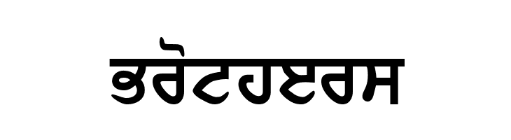 GurbaniLipi Bold  Free Fonts Download