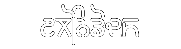 Rupe Outline Black  Free Fonts Download
