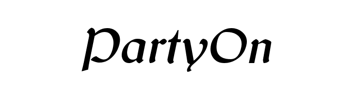 Balgruf Italic  Free Fonts Download