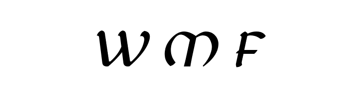 Balgruf Italic  Free Fonts Download
