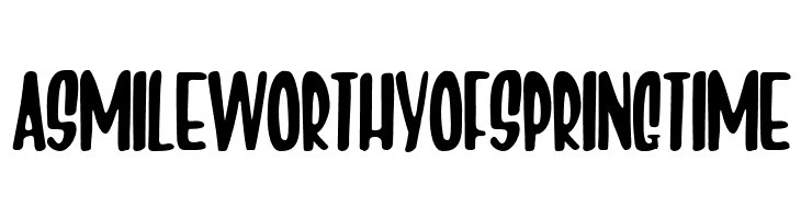 A Smile Can Change The World  Free Fonts Download