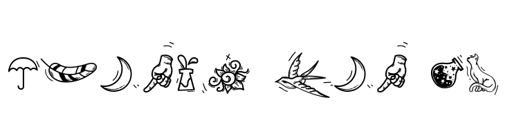 SunsetDingbats  Free Fonts Download