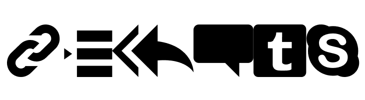 WebSymbols-Regular  Free Fonts Download