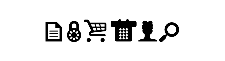 ModernPictograms  Free Fonts Download