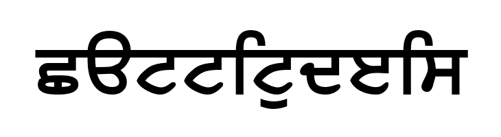 AnmolLipiThick  Free Fonts Download