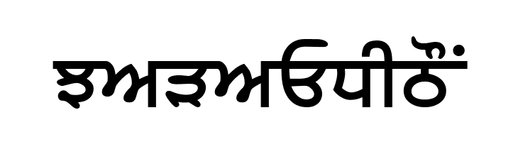 AnmolLipiThick  Free Fonts Download