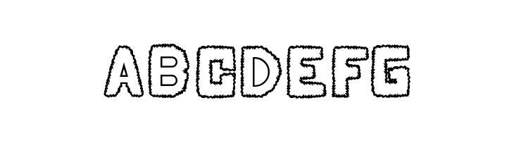 Game Play Demo Outline  Free Fonts Download