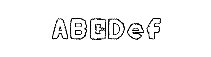 Game Play Demo Outline  Free Fonts Download