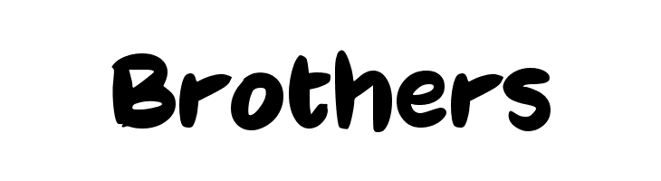 Brother Kids  Free Fonts Download