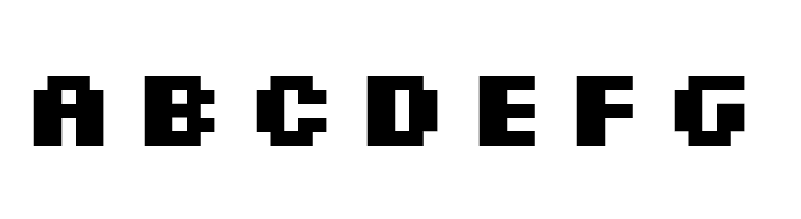 Silkscreen Expanded Bold  Free Fonts Download