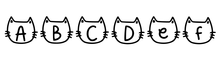 Meows Nepil Regular  Free Fonts Download