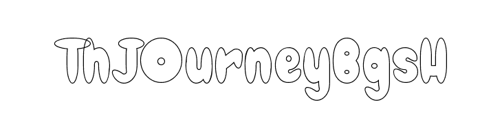 Get Donuts Demo Outline  Free Fonts Download