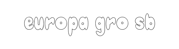 Get Donuts Demo Outline  Free Fonts Download