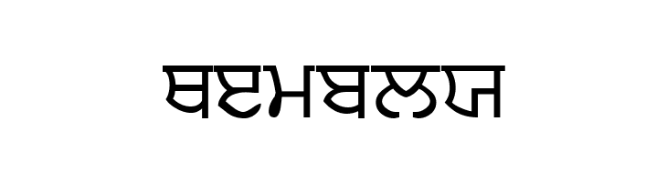 Punjabi  Free Fonts Download