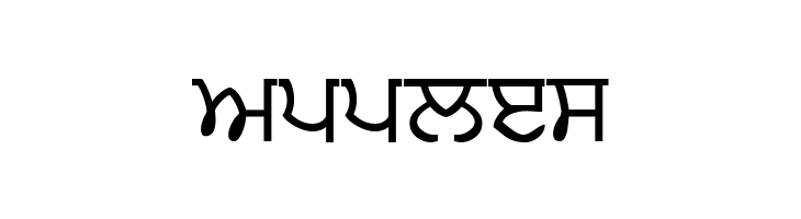 Punjabi  Free Fonts Download