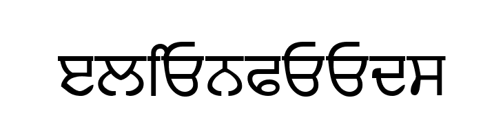 Punjabi  Free Fonts Download