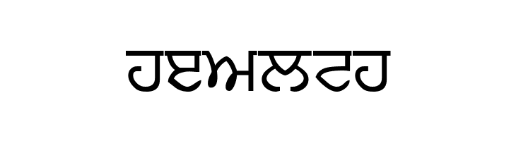 Punjabi  Free Fonts Download