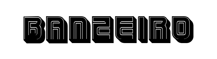 Hunk Filled Regular  Free Fonts Download