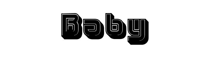 Hunk Filled Regular  Free Fonts Download