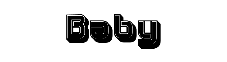 Hunk Negative Regular  Free Fonts Download