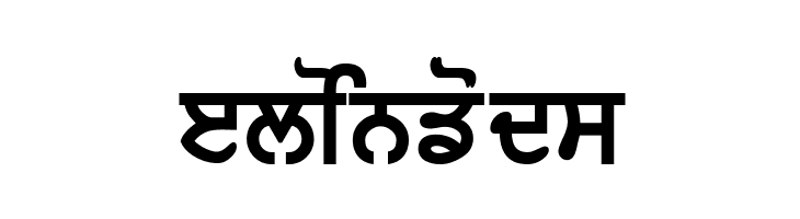 GurbaniWebThick  Free Fonts Download
