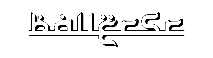 Bayram 3D Regular  Free Fonts Download