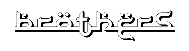 Bayram 3D Regular  Free Fonts Download