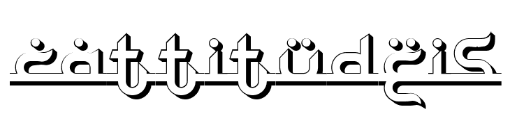 Bayram 3D Regular  Free Fonts Download