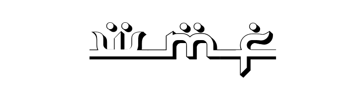 Bayram 3D Regular  Free Fonts Download