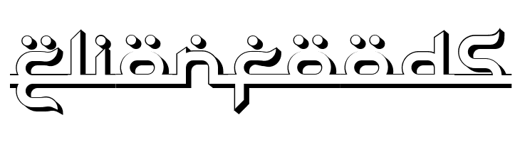 Bayram 3D Regular  Free Fonts Download