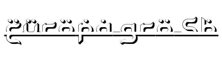 Bayram 3D Regular  Free Fonts Download