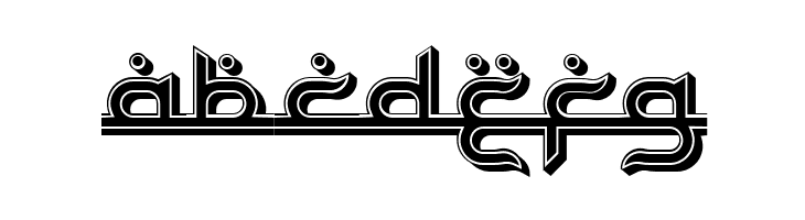 Bayram 3D Filled Regular  Free Fonts Download