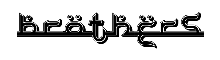 Bayram 3D Filled Regular  Free Fonts Download