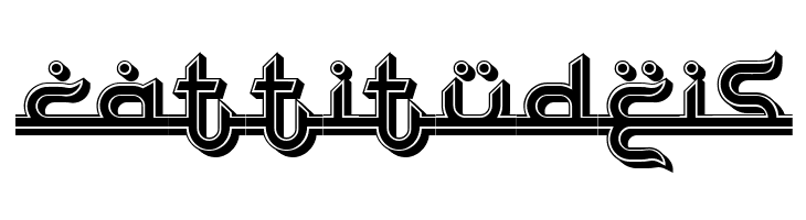 Bayram 3D Filled Regular  Free Fonts Download