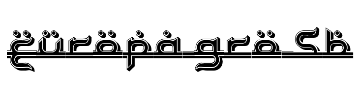Bayram 3D Filled Regular  Free Fonts Download