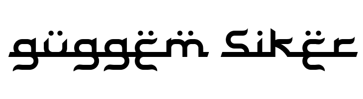 Bayram Regular  Free Fonts Download