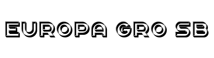 Rickrack 3D Regular  Free Fonts Download