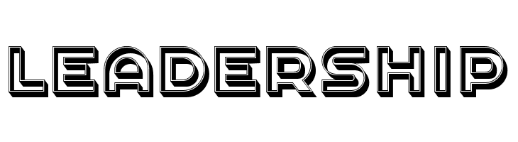 Rickrack 3D Regular  Free Fonts Download