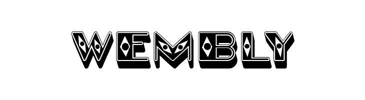 Venus 3D Regular  Free Fonts Download