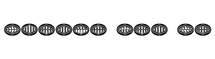 Formogram Ellipse Hollow Regular  Free Fonts Download